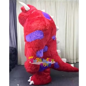 Fábrica China personalizada Super Monster Red inflable <span class=keywords><strong>Sullivan</strong></span> mascota disfraz carnaval fiesta evento juego de rol disfraz tamaño adulto - Product Image 2