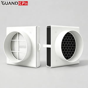 Cassette filtrante de ventilation, boîtier de pré-filtre, chambre de filtration d'air en ligne pour système de climatisation intégral de la maison, conduit HVAC MVHR - Product Image 3