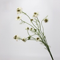 LO-629 Groothandel Rustieke Stijl Kunstmatige Scabiosa-bollen Kunstbloemen voor Thuis Bruiloft Tafel Bloemstuk Decoratie