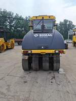 Compacteur pneumatique BOMAG BW27RH d'occasion 2018 avec moteur Deutz 100KW, poids réglable, pour la construction routière en asphalte