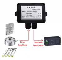 Module amplificateur de cellule de charge de précision BRIGHTWIN 2.0mV, convertisseur de signal pour capteur de force, sortie 4-20mA 0-5V 10V, précision supérieure 0.1% F.S. DC24V
