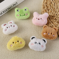 Peluches Kawaii pour voiture, animaux en peluche mignons, breloques porte-clés en peluche pour machine à griffes, jouets en peluche en gros