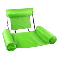 Flotteurs pliable gonflable flottant lit canapé gonflable natation flottant piscine chaise longue piscine eau chaise longue hamac