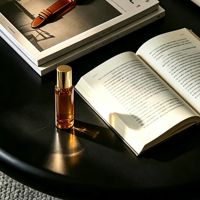 Luxuriöse Bernsteinfarbene Glas-Roll-on-Flasche 5ml 6ml 8ml 10ml 15ml mit Gold- oder Silber-Aluminiumkappe für Ätherische Öle, Attar-Öle und Kosmetik