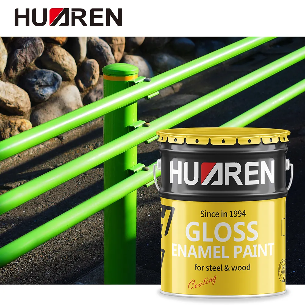 Huaren Metal Paint Strong Adhesion Alkyd Enamel Paint
