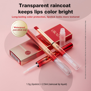 <span class=keywords><strong>Rouge</strong></span> à lèvres mat satiné nourrissant, longue tenue, radieux, époustouflant et luxueux pour le maquillage de beauté - Product Image 5