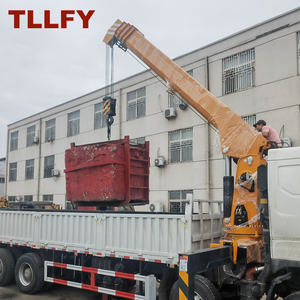 Vente directe d'usine, grues de 10 tonnes, équipement de levage, grue mobile montée sur camion avec bras droit - Product Image 2
