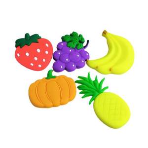 Imanes de Refrigerador Personalizados, Divertidos y Lindos, de Silicona 3D con Forma de Animales, Frutas y Alimentos, de PVC Suave, Modernos, para Decoración de Refrigeradores - Product Image 6