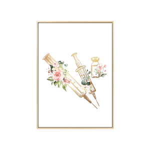 Kunstwerk für Zahnklinik-Hintergrundwand, Flur, Schönheitssalon, Abstraktes Minimalistisches Modernes Ölgemälde auf Leinwand, Zahnpflege-Motiv - Product Image 5