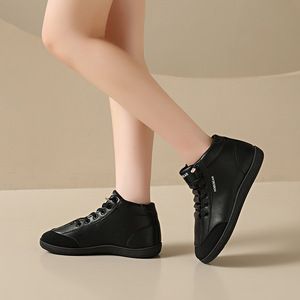 Nueva Tendencia de Moda, Zapatillas Deportivas de Hombre con Caña Alta, Transpirables, Deportivas y Casuales, Parte Superior de Cuero, Zapatos para Verano, Otoño e Invierno - Product Image 3