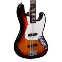 Wholesale Custom 4 String Maple Neck Rosewood Fingerboard Professional Electric Bass Guitar