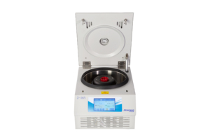 High-<strong>Speed</strong> 3-18R Refrigerated Benchtop <strong>Centrifuge</strong> Cheap <strong>Lab</strong> <strong>Centrifuge</strong> with 4*120ml Swing Out Rotor - Product Image 2