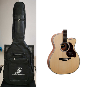 Meilleur <span class=keywords><strong>prix</strong></span>, <span class=keywords><strong>qualité</strong></span> supérieure, vente directe d'usine en Chine, <span class=keywords><strong>guitare</strong></span> <span class=keywords><strong>acoustique</strong></span> de 40 pouces avec housse, table en épicéa Engelmann, finition mate - Product Image 2