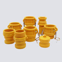 Vanne manuelle industrielle en acier inoxydable adaptateurs de couplage rapide Camlock raccords de tuyauterie à polissage manuel avec bride Jeri