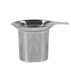 Shiny Polished Stainless Steel Mesh Wire <b>Strainer</b> Customization Acceptable Kitchen and Tabletop Supplies - Product Image 1
