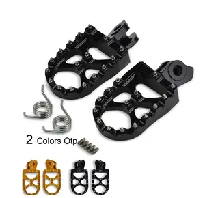 Motorcycle Footrest Footpeg Foot Pegs Rests Pedal For Suzuki RMZ250 RMZ450 RMX450Z RM-Z250 RM-Z450 RM-Z RMZ 250 450 RMX 450Z