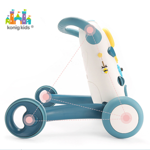 Andador Educativo Temprano <span class=keywords><strong>para</strong></span> Bebés Koing con Marco de Plástico, Juguete de Empuje con Ruedas - Product Image 3