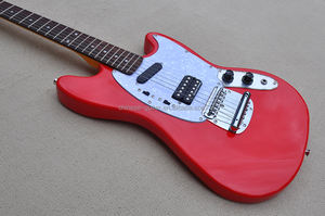 Chitarra Elettrica Rossa Flyoung, Strumento Musicale a 6 Corde, Prezzo Economico, Lunghezza Scala 610mm - Product Image 4