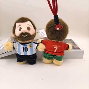 Populaire en Argentine pour Mbappé n° 7 No. 10 poupées en peluche Jouets <span class=keywords><strong>de</strong></span> stars du football <span class=keywords><strong>de</strong></span> la marque DOG en fibre <span class=keywords><strong>de</strong></span> polyester 15 cm - Product Image 4