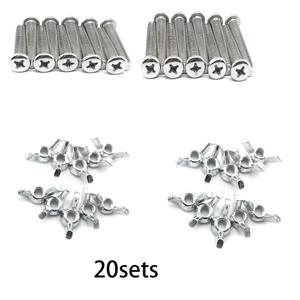 Écrou papillon poli de M6 DIN315 pour des applications minières-écrou de main d'angle de papillon - Product Image 2