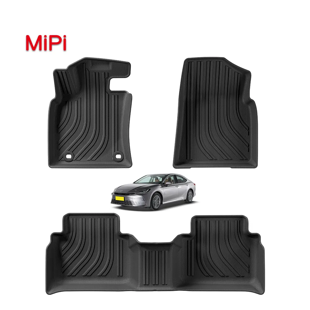 Factory Wholesale Car Floor Mat For Toyota Camry 2020-2023 3D TPE Car Mats Waterproof Non- slip Carpet Car Foot Mat