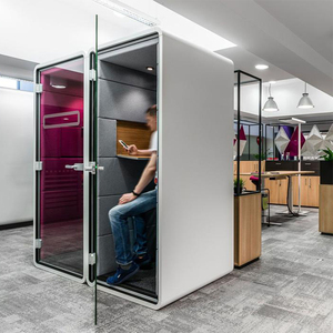 Cabine insonorisée <span class=keywords><strong>pour</strong></span> bureau, cabine de réunion, cabine privée silencieuse <span class=keywords><strong>pour</strong></span> l'étude, le travail, l'enregistrement, installation facile - Product Image 3