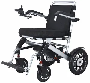 Cadeira de rodas para os idosos, venda quente, cadeira de rodas elétrica portátil, dobrável, para os desbloqueados