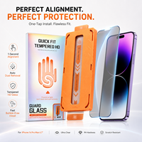 OEM ODM Logo personnalisé 28 °   Protection d'écran en verre trempé anti-espion 9H avec impression soyeuse, anti-poussière, application facile pour iPhone 11-18