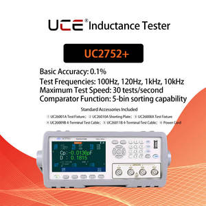 Analizador de parámetros de componentes de inductancia de alta precisión UCE UC2752 +/UC2756 +/UC2756B + - Product Image 3