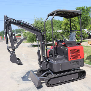Mini Excavadora Compacta de 1 Tonelada, Pequeña Excavadora de Orugas para Jardinería, Agricultura, Paisajismo y Construcción - Product Image 2