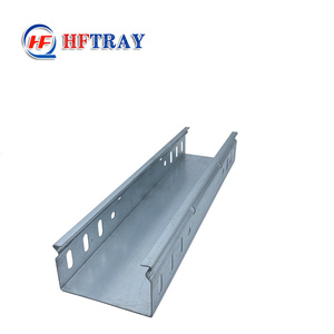 Bandeja Portacables Sólida HFTRAY de 100 mm de Altura, Acero Pregalvanizado para Instalación de Cables - Product Image 2