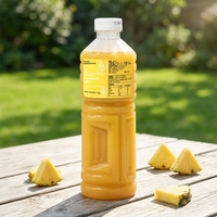 Groothandel Dachuan NFC Gemengde Fruit- en Groentesap Versgeperst Snelgevroren 100% Pure Ananas Krachtige Gouden Burst Fles