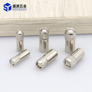 Shengyuan Capped Shelf Supports Nickel Plated Iron Durable Furniture Cabinet Display Rack Mounting Hardware - Product Image 5