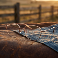 Gafas de Lectura de Titanio al por Mayor, Ligeras, para Negocios, Unisex, con Forma de Ojo de Gato, para Hombre y Mujer
