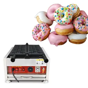 Bir Bite çörek pişirme makinesi Mini Donut makinesi makinesi