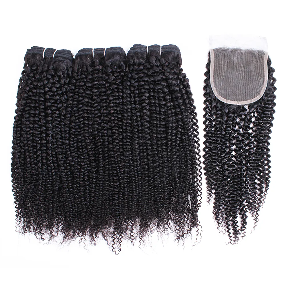 Natural Curly Weave Hair Within 24 Hours Delivery Tight Afro Kinky Curly Hair Extension For Black Women