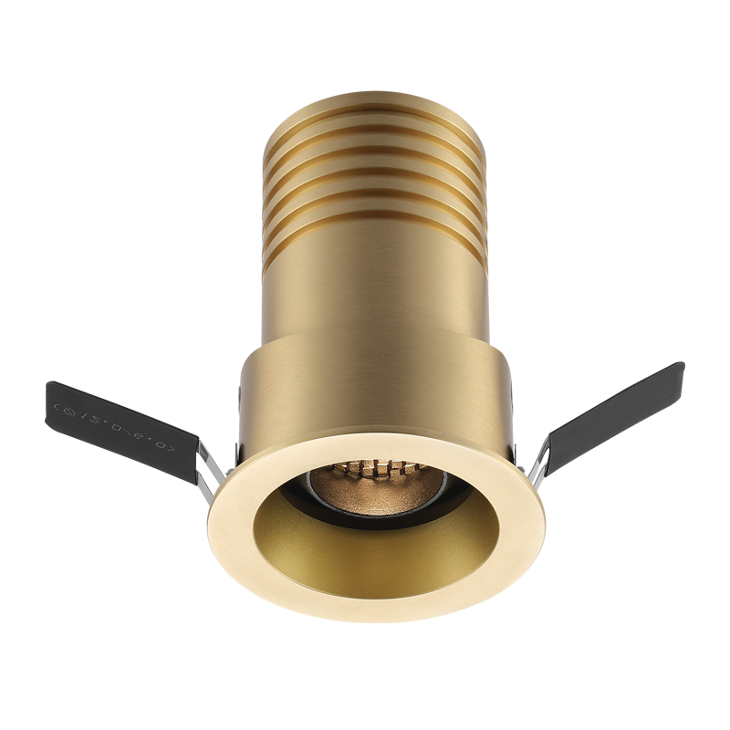 High-End Modern LED Ceiling Light with Anti-Glare Home Wall Washer Living Room Narrow Side Hole Spotlight Aluminum Lamp Body