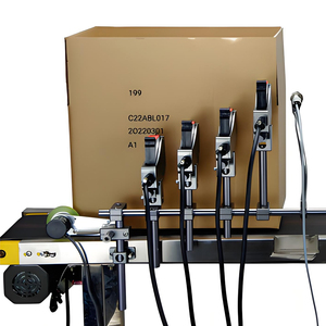 מדפסת הזרקת דיו במהירות גבוהה באינטרנט למדפסת תאריך קידוד אצווה על אריזות קרטון זכוכית עץ פלסטיק - Product Image 1