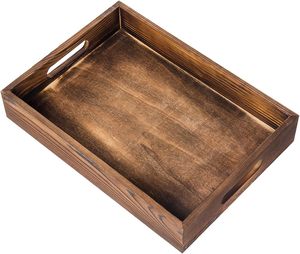 Vassoio rettangolare in legno personalizzato, piatto per <span class=keywords><strong>sushi</strong></span> al formaggio cotto, per alimenti, dessert, antipasti, per uso in cucina - Product Image 2