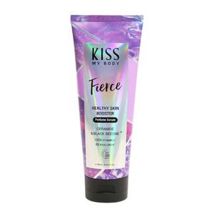 โลชั่นบำรุงผิวกายผสมน้ำหอม พร้อมสารเพิ่มความกระจ่างใส Kiss My Body Healthy Skin Booster SPF 30 PA+++ กลิ่น FIERCE 180 กรัม ไฮยาลูรอนิค แอซิด 8 ชนิด - Product Image 1