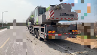 Grue mobile à longue portée de 35 tonnes, 56 mètres, Zoomlion QY35V, grue de chantier pour travaux de ponts autoroutiers