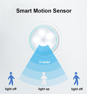 Montado <span class=keywords><strong>en</strong></span> la pared pequeña día y noche de trabajo LED Sensor de <span class=keywords><strong>movimiento</strong></span> de luz de la noche - Product Image 5
