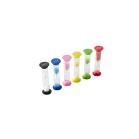 Minuteur sablier moderne pour enfants, 1/2/3/5/10 minutes, sans fuite, écologique, idéal pour les jeux de table ou comme ornement