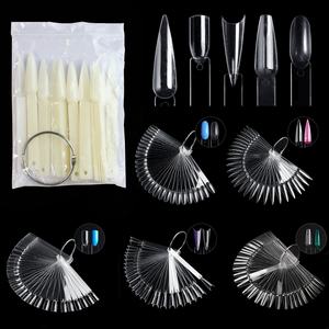 50 échantillons de couleurs d'ongles en forme d'éventail, carte de présentation de couleurs, présentoir pour la pratique des faux ongles et la manucure - Product Image 3