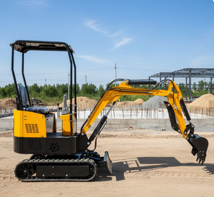 حفارة صغيرة HT10H بسعة 1 طن: حفارة زاحفة صغيرة 1000 كجم، آلة بناء معتمدة من CE وEPA وEURO 5 - Product Image 1