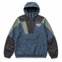 Veste coupe-vent Y25 personnalisée à col montant, en nylon Ripstop respirant, avec fermeture éclair quart de tour, style vintage pour homme, idéale automne-printemps, fabrication OEM