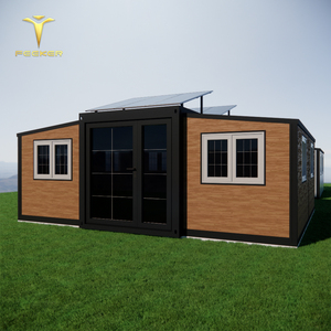 20ft container nhà 2021 mở rộng prefab homeuse chi phí thấp 2 phòng ngủ prefab + Nhà tiền chế - Product Image 2