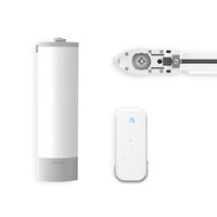 Moteur électrique robuste personnalisé POYAL pour rideaux, commande à distance intelligente Tuya, système de guidage en aluminium pour rideaux modernes
