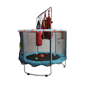 <span class=keywords><strong>Trampoline</strong></span> Jingyi <span class=keywords><strong>de</strong></span> 55 pouces avec filet <span class=keywords><strong>de</strong></span> protection, rond, avec anneaux et balles <span class=keywords><strong>de</strong></span> <span class=keywords><strong>sable</strong></span>, sûr, écologique, <span class=keywords><strong>pour</strong></span> une utilisation en intérieur et en extérieur, <span class=keywords><strong>pour</strong></span> enfants - Product Image 3