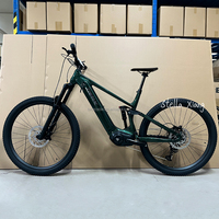 Vélo de montagne électrique à suspension intégrale EM6 de 29 pouces, 500W M430 Bafang 48V Lithium, moteur central, cadre en aluminium, E-MTB